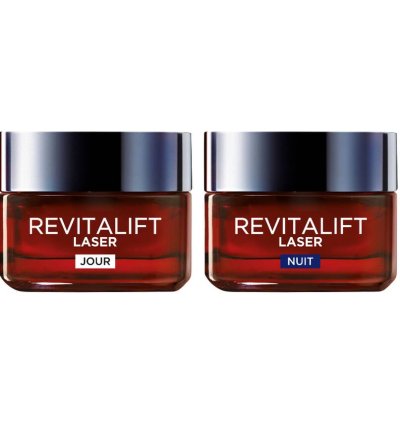L'OREAL Revitalift Laser x3 Soin Anti-Âge Triple Action - Soin jour + Soin nuit