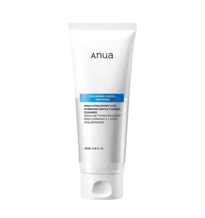 Anua ~ Gel nettoyant doux hydratant a l'acide hyaluronique 8+