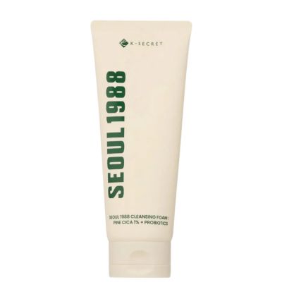 K-SECRET SEOUL 1988 Cleansing Foam : Pine Cica 1% + Probiotics 150ml