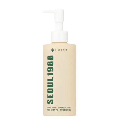 ​K-SECRET SEOUL 1988 Cleansing Oil : Pine Cica 1% + Probiotics 200ml