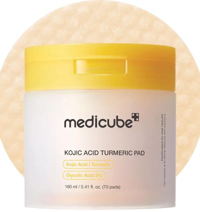 medicube   Kojic   Acid   Turmeric   Pad   160ml/70ea