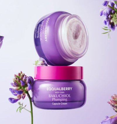 EQQUALBERRY - Bakuchiol Plumping Capsule Cream